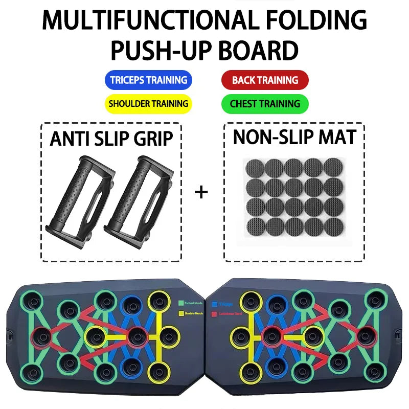 Push-Up Board Set β Multi-Function Home Chest & Arms Training