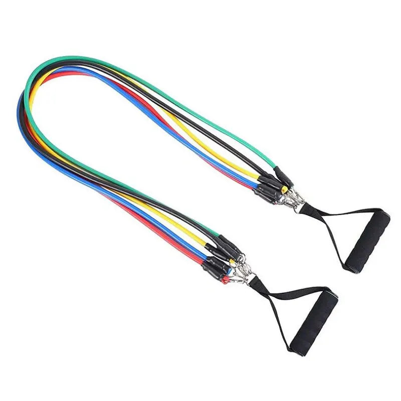 Resistance Band Full Kit 11pcs β Ankle Strap, Chest Expander & More