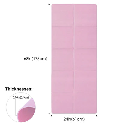 Yoga Mat Anti-Slip 4MM — Fitness, Yoga & Pilates