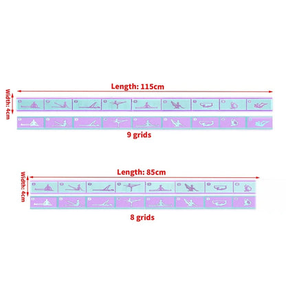 Yoga Stretching Belt — Multi-Loop Flexibility & Pilates Band