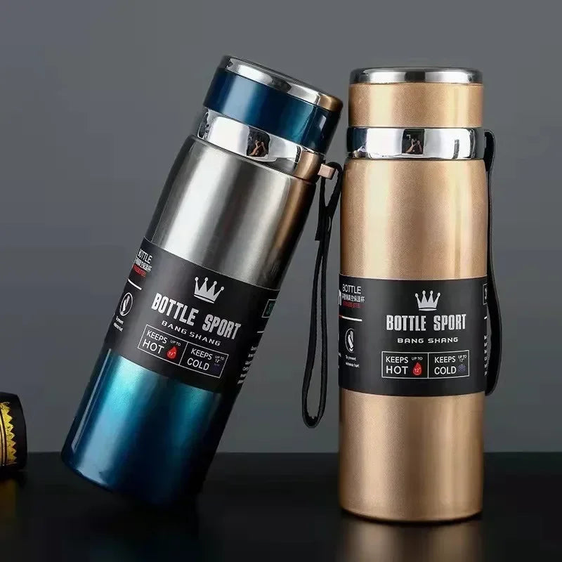 Insulated Water Bottle 1L — Hot & Cold | Stainless Steel