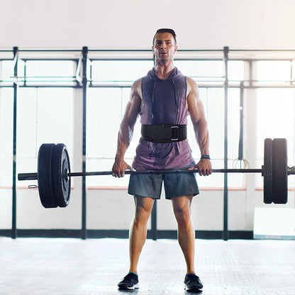 Gym Weightlifting Belt — Adjustable Back Support | Squat & Deadlift