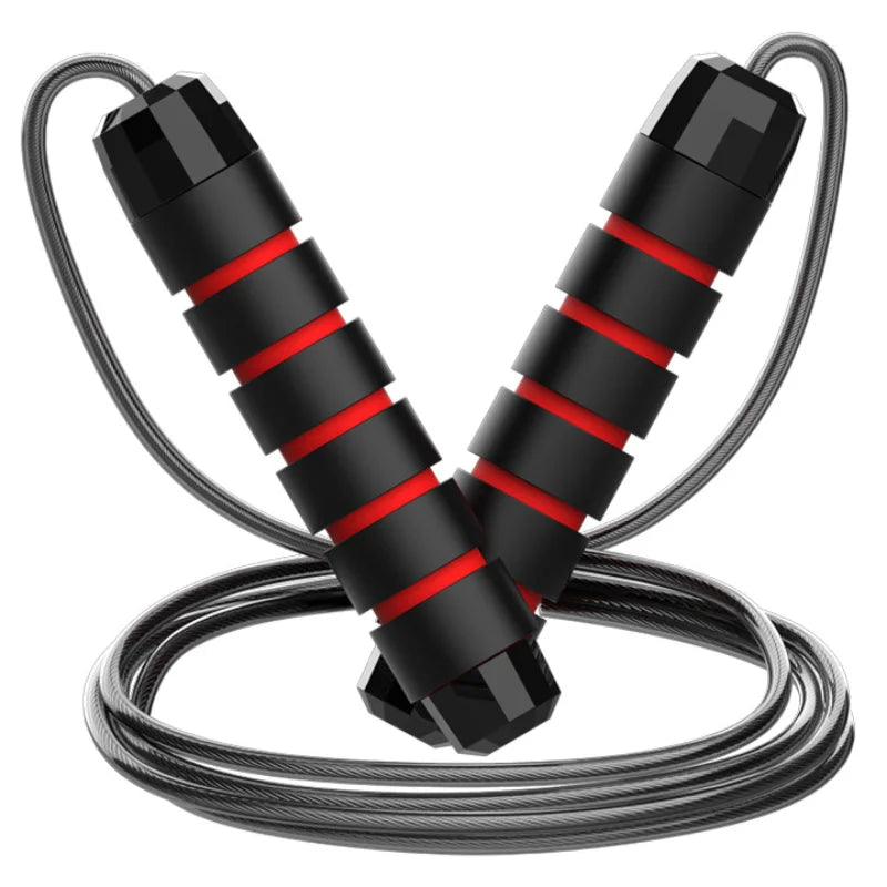Speed Jump Rope — Steel Wire, Tangle-Free | Crossfit & Cardio