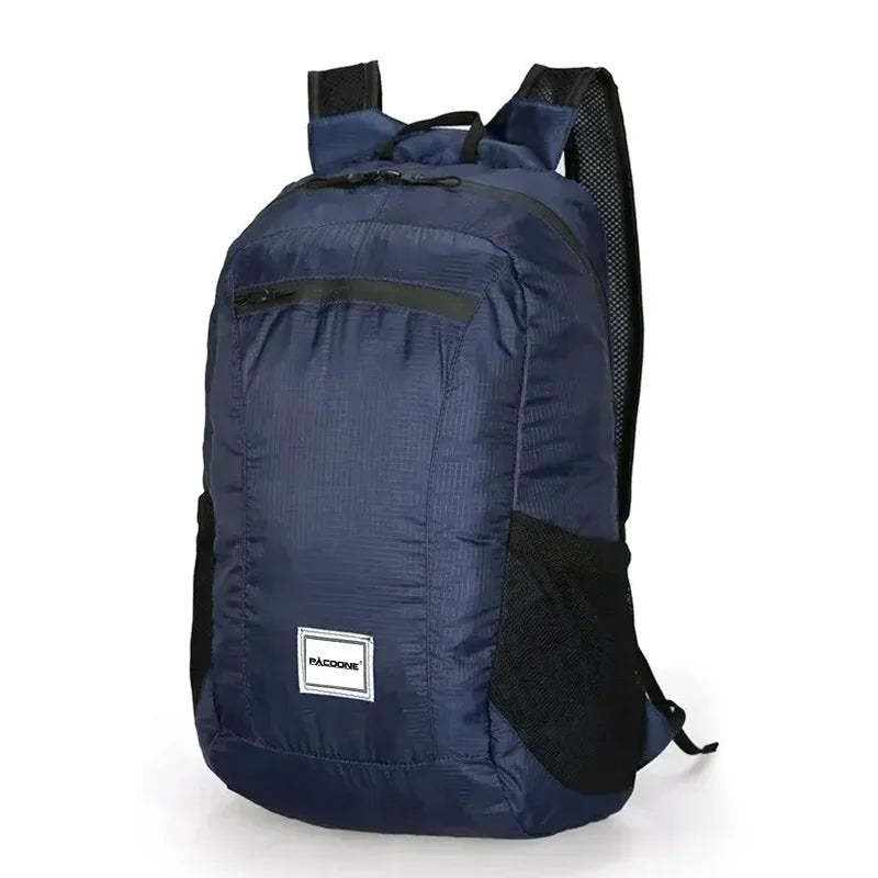 Foldable Backpack 20L — Lightweight, Waterproof | Gym & Hiking