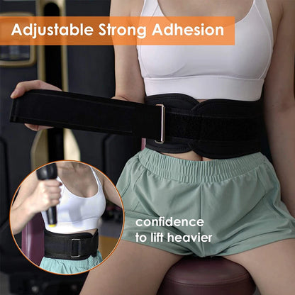 Gym Weightlifting Belt — Adjustable Back Support | Squat & Deadlift