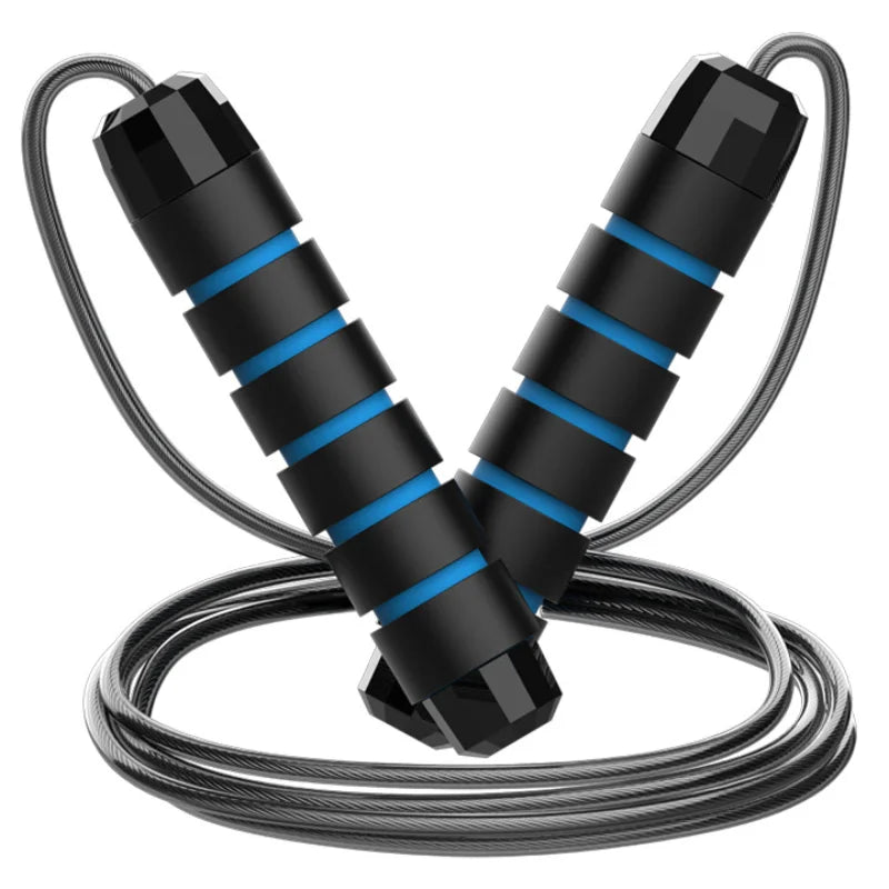 Speed Jump Rope — Steel Wire, Tangle-Free | Crossfit & Cardio
