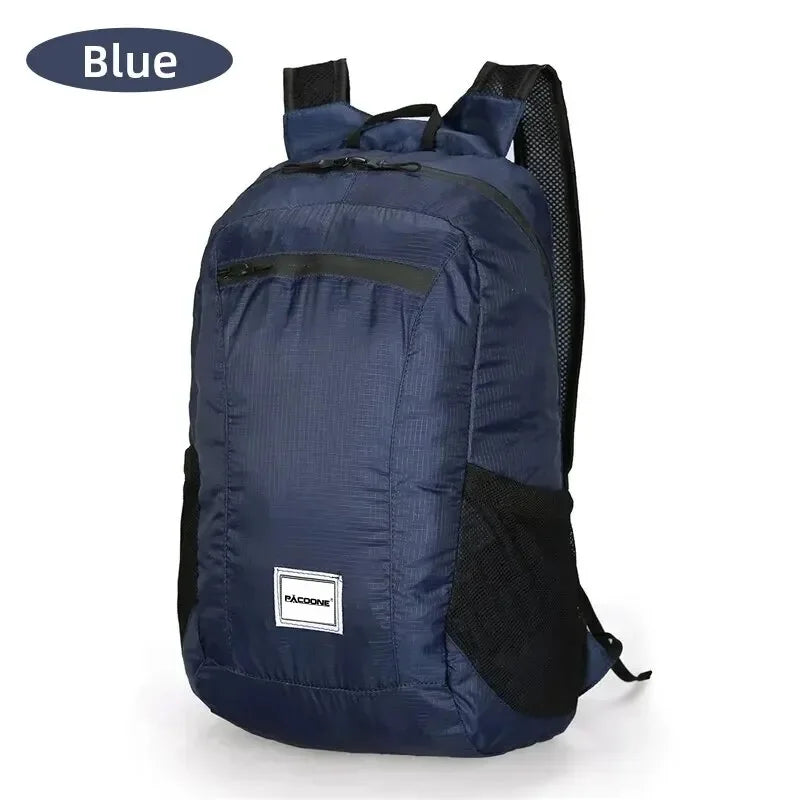 Foldable Backpack 20L — Lightweight, Waterproof | Gym & Hiking