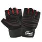 Gym Gloves Half Finger — Wrist Wrap Support | Weight Lifting