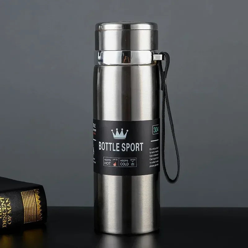 Insulated Water Bottle 1L — Hot & Cold | Stainless Steel