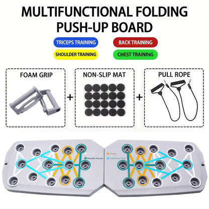 Push-Up Board Set — Multi-Function Home Chest & Arms Training