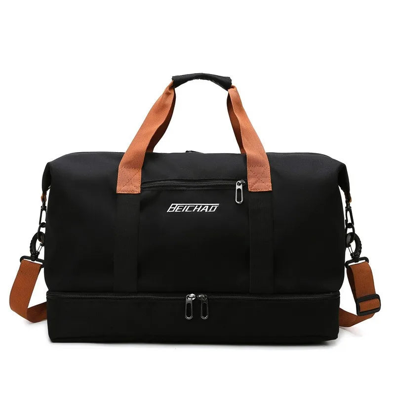 Travel Gym Duffle Bag — Shoulder, Crossbody & Carry-On