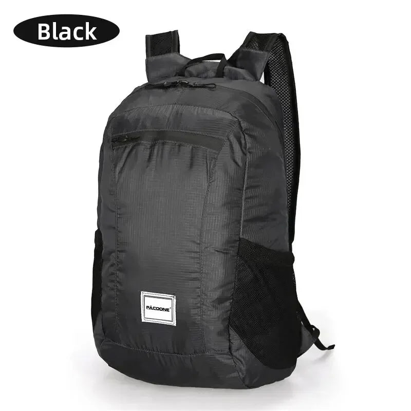 Foldable Backpack 20L — Lightweight, Waterproof | Gym & Hiking