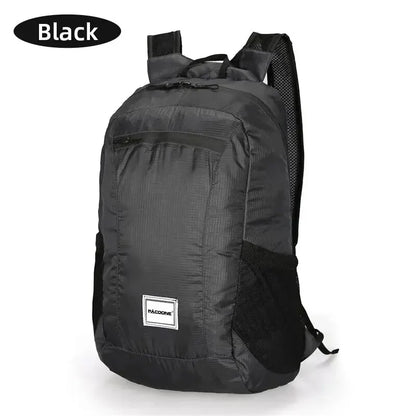 Foldable Backpack 20L — Lightweight, Waterproof | Gym & Hiking