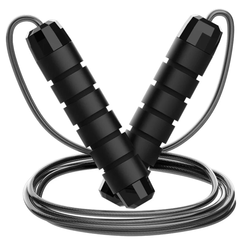 Speed Jump Rope — Steel Wire, Tangle-Free | Crossfit & Cardio