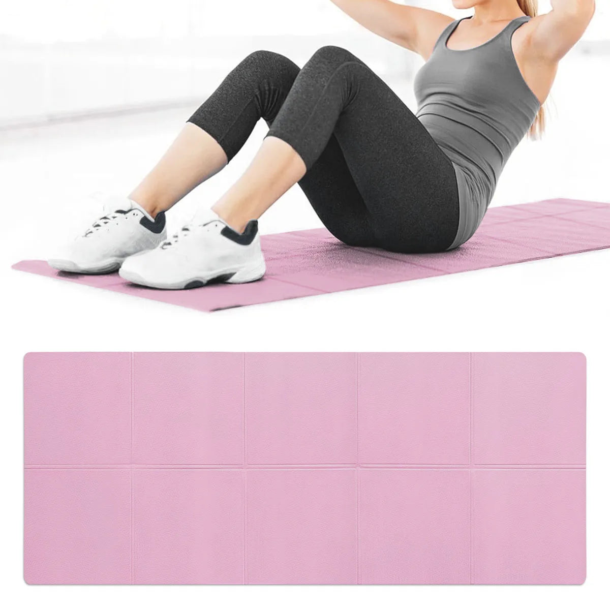 Yoga Mat Anti-Slip 4MM — Fitness, Yoga & Pilates