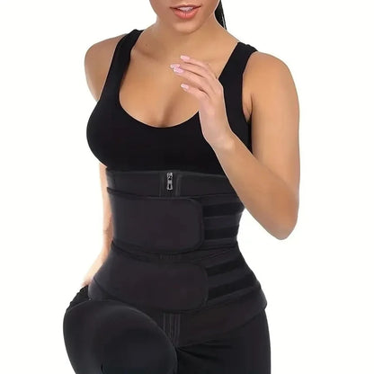 Waist Trainer & Slimming Belt — Sweat & Core Support | Workout