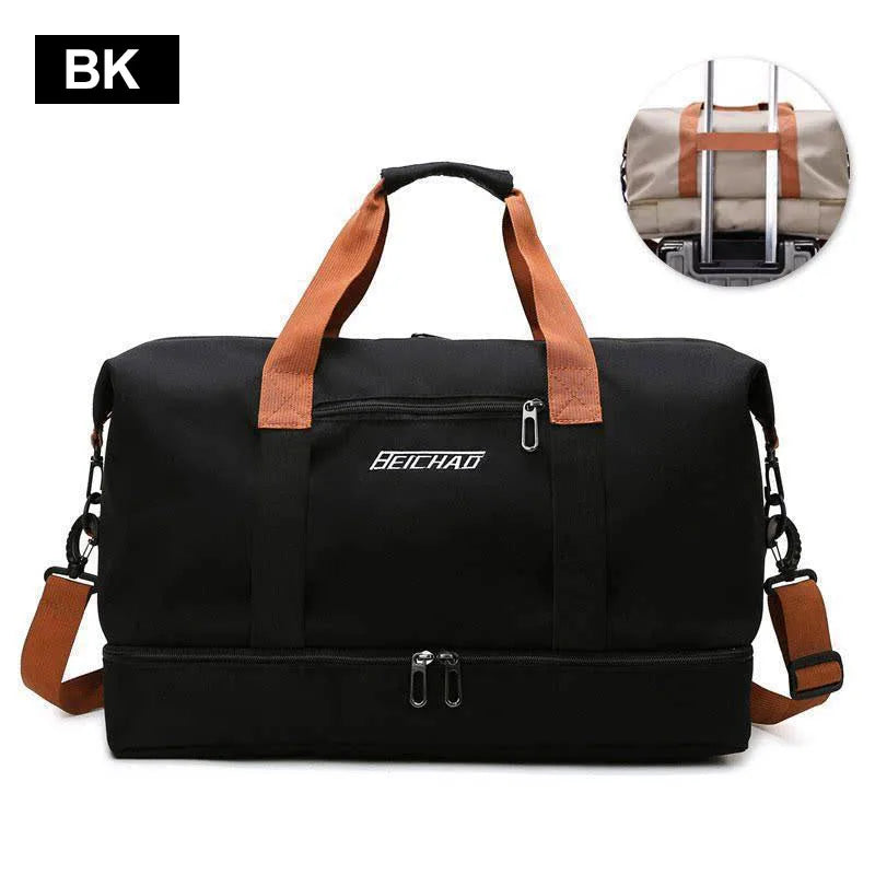 Travel Gym Duffle Bag — Shoulder, Crossbody & Carry-On