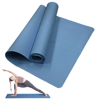 Yoga Mat Anti-Slip 4MM — Fitness, Yoga & Pilates