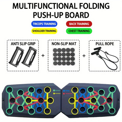 Push-Up Board Set — Multi-Function Home Chest & Arms Training