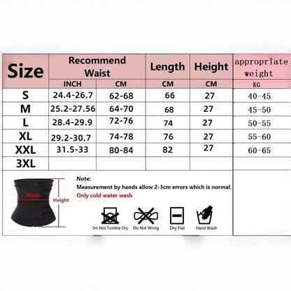 Waist Trainer & Slimming Belt — Sweat & Core Support | Workout