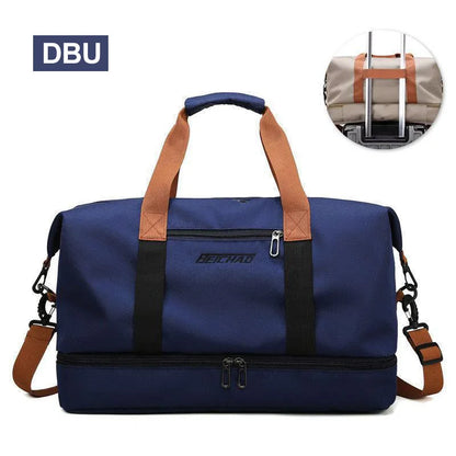 Travel Gym Duffle Bag — Shoulder, Crossbody & Carry-On