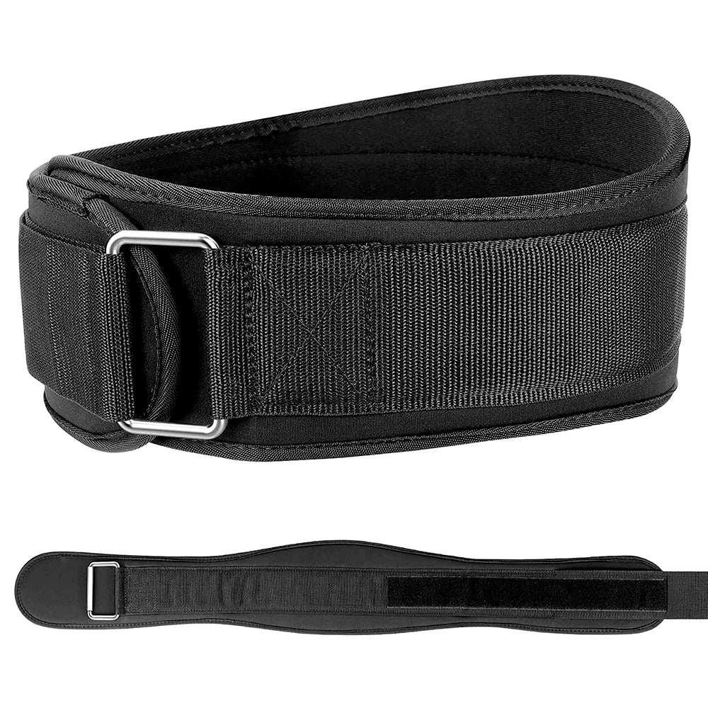 Gym Weightlifting Belt — Adjustable Back Support | Squat & Deadlift