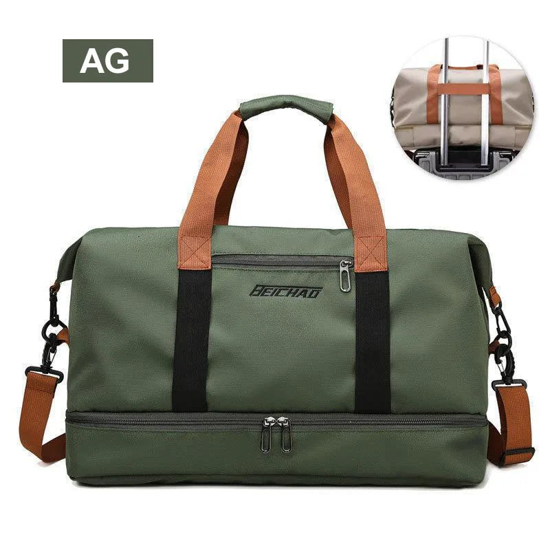 Travel Gym Duffle Bag — Shoulder, Crossbody & Carry-On