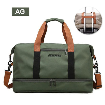 Travel Gym Duffle Bag — Shoulder, Crossbody & Carry-On