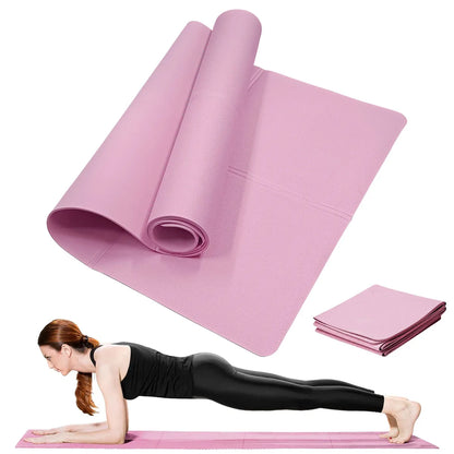 Yoga Mat Anti-Slip 4MM — Fitness, Yoga & Pilates