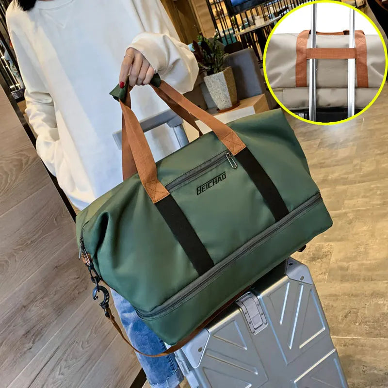 Travel Gym Duffle Bag — Shoulder, Crossbody & Carry-On